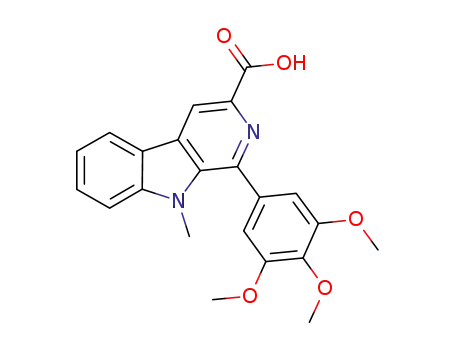 1-(3,4,5-trimethoxy)phenyl-9-methyl-β-carboline-3-carboxylic acid