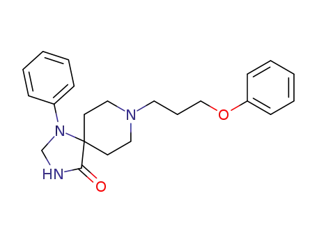 8-(3-phenoxy-propyl)-1-phenyl-1,3,8-triaza-spiro[4.5]decan-4-one