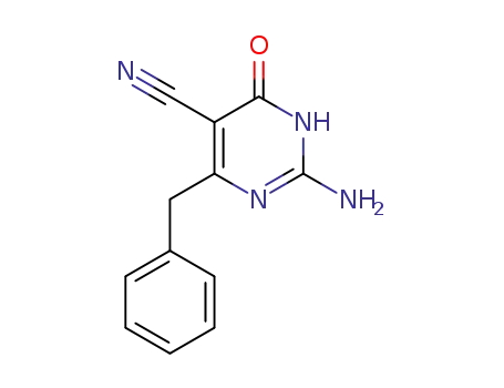 2-Amino-4-benzyl-6-oxo-1,6-dihydro-pyrimidine-5-carbonitrile