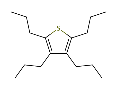 Molecular Structure of 123707-70-0 (Thiophene, tetrapropyl-)