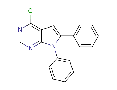 4-chloro-6,7-diphenyl-7H-pyrrolo[2,3-d]pyrimidine
