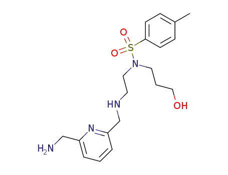 N-{2-[(6-Aminomethyl-pyridin-2-ylmethyl)-amino]-ethyl}-N-(3-hydroxy-propyl)-4-methyl-benzenesulfonamide