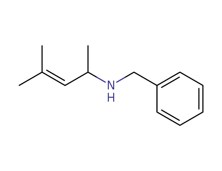 Molecular Structure of 60519-98-4 (N-benzyl-N-(1,3-dimethylbut-2-enyl)amine)