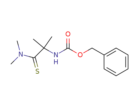 2-(benzyloxycarboxamido)-N,N,2-trimethylpropionthioamid