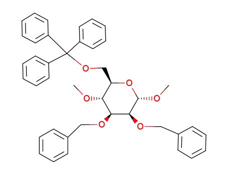 methyl 2,3-di-O-benzyl-4-O-methyl-6-O-trityl-α-D-mannopyranoside