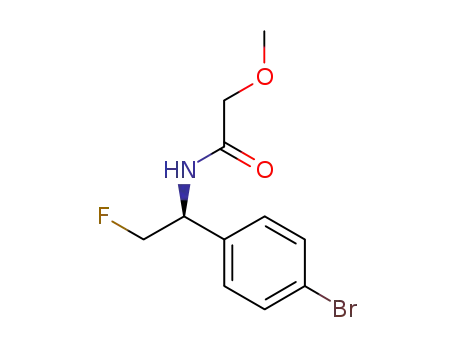 (S)-N-(1-(4-bromophenyl)-2-fluoroethyl)-2-methoxyacetamide