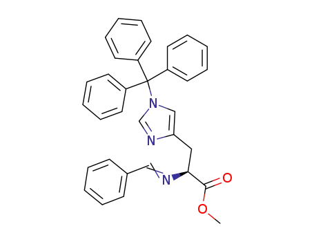 1-(트리페닐메틸)-N-(페닐메틸렌)-L-히스티딘 메틸 에스테르