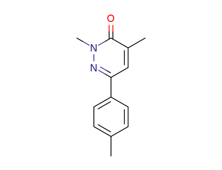 3(2H)-Pyridazinone, 2,4-dimethyl-6-(4-methylphenyl)-