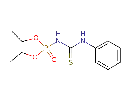 Diethyl N-(phenylcarbamothioyl)phosphoramidate