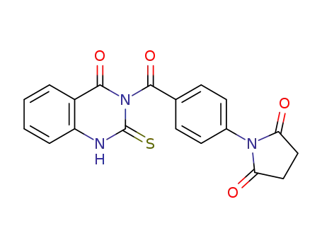 3-(p-N-succinimidobenzoyl)quinazoline-4-one-2-thione