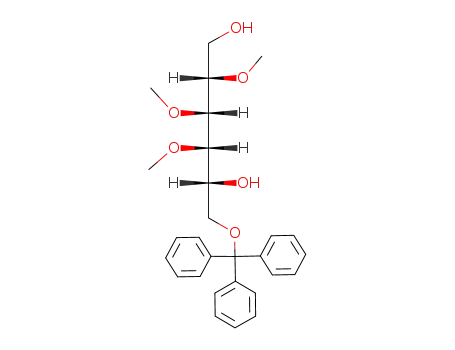 2,3,4-tri-O-methyl-6-O-trutyl-D-galacitol