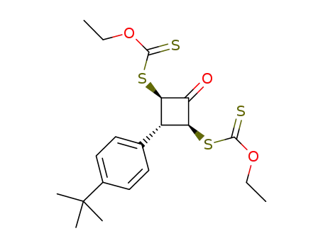 S,S'-2-(4-tert-butylphenyl)-4-oxocyclobutane-1,3-diyl O,O'-diethyl dicarbonodithioate
