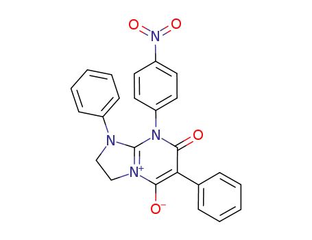 3,8-diphenyl-1-(4-nitrophenyl)-4-oxoimidazo[1,2-a]pyrimidin-5-ylium-2-olate
