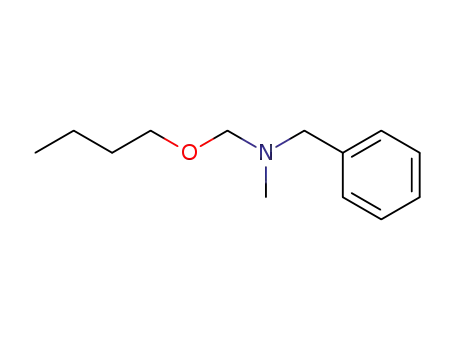 Benzenemethanamine, N-(butoxymethyl)-N-methyl-