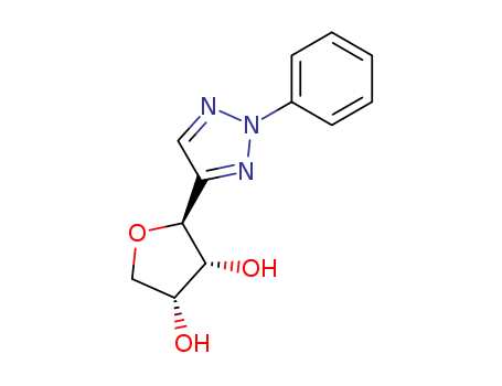 3,4-Furandiol, tetrahydro-2-(2-phenyl-2H-1,2,3-triazol-4-yl)-, (2S,3R,4R)-