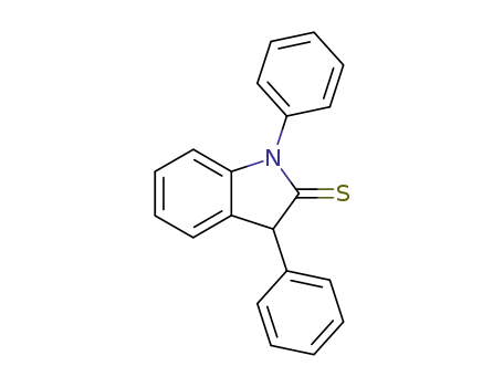 Molecular Structure of 112817-82-0 (2H-Indole-2-thione, 1,3-dihydro-1,3-diphenyl-)
