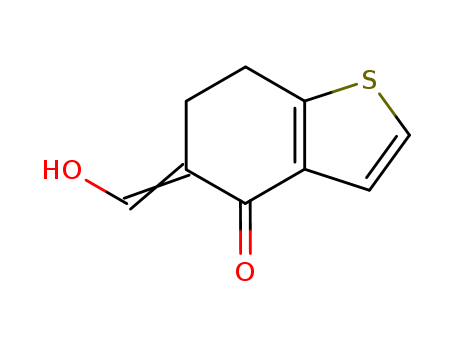 Benzo[b]thiophen-4(5H)-one, 6,7-dihydro-5-(hydroxymethylene)-