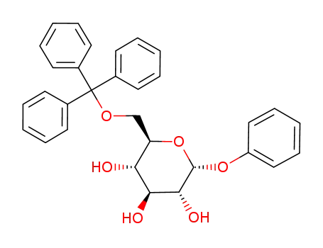 phenyl-6-O-trityl-α-D-glucopyranoside