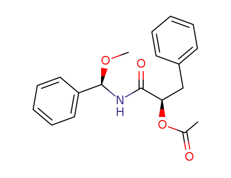 (1'R,2R)-2-Acetoxy-N-(1'-methoxy-1'-phenylmethyl)-3-phenylpropanamide