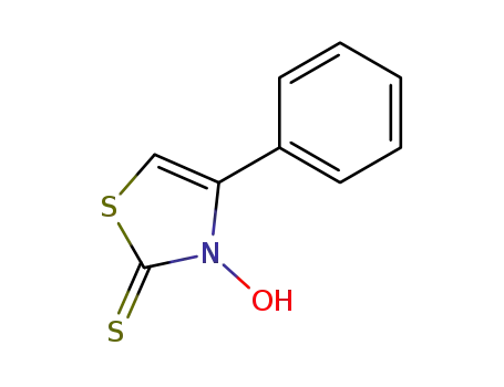 2(3H)-Thiazolethione, 3-hydroxy-4-phenyl-