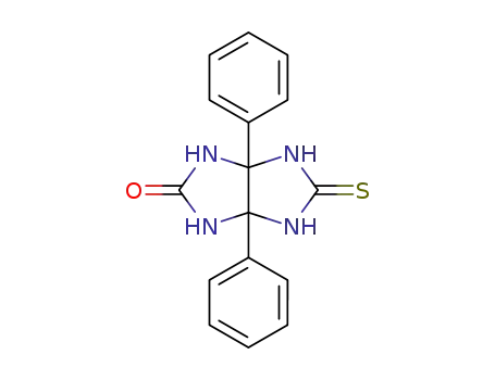 3a,6a-diphenyl-5-thioxohexahydro<4,5-d>imidazol-2-one