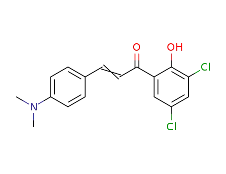 2-Propen-1-one,
1-(3,5-dichloro-2-hydroxyphenyl)-3-[4-(dimethylamino)phenyl]-