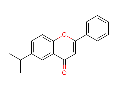 Molecular Structure of 288401-05-8 (6-ISO-PROPYLFLAVONE)
