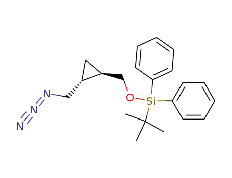 (1R,2R)-1-(Azidomethyl)-2-<<(tert-butyldiphenylsilyl)oxy>methyl>cyclopropane