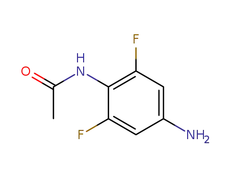 Molecular Structure of 3743-95-1 (N-(4-amino-2,6-difluorophenyl)acetamide)