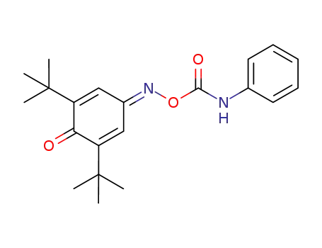 2,6-di-tert-butyl-4-(phenylaminocarbonyloxyimino)cyclohexa-2,5-dien-1-one