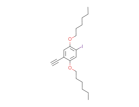 1-ethynyl-2,5-bis(hexyloxy)-4-iodobenzene