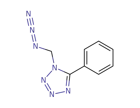 Molecular Structure of 178904-72-8 (1H-Tetrazole, 1-(azidomethyl)-5-phenyl-)