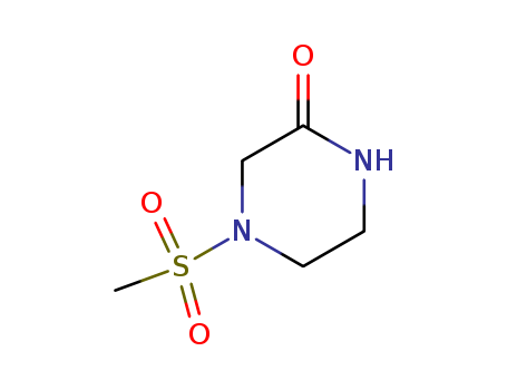 Piperazinone, 4-(methylsulfonyl)- (9CI)
