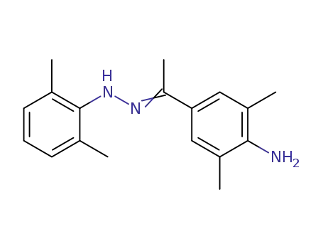 4-amino-3,5-dimethylacetophenone 2,6-dimethylphenylhydrazone