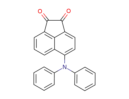 Molecular Structure of 820212-06-4 (1,2-Acenaphthylenedione, 5-(diphenylamino)-)