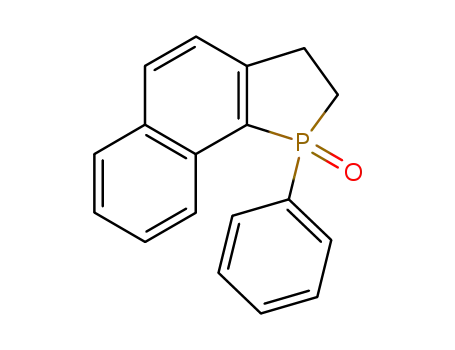 Molecular Structure of 70610-38-7 (1H-Benzo[g]phosphindole, 2,3-dihydro-1-phenyl-, 1-oxide)