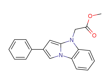 methyl ester of 2-phenylpyrrolobenzimidazolyl-4-acetic acid