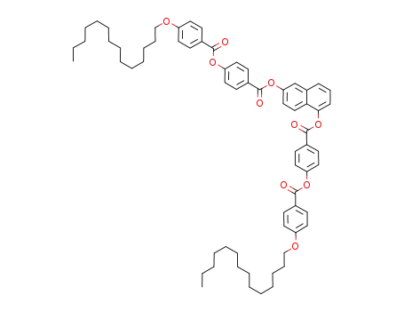 1,6-bis[4-(4-n-tetradecyloxybenzoyloxy)benzoyloxy]naphthalene