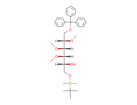 1-O-(tert-butyldimethylsilyl)-3,4,5-tri-O-methyl-6-O-trutyl-L-galacitol