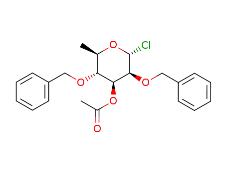 3-O-acetyl-2,4-di-O-benzyl-α-D-rhamnopyranosyl chloride