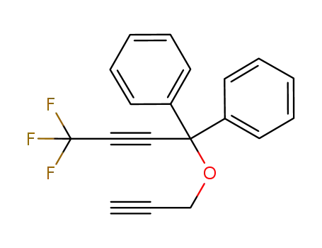 4,4,4-trifluoro-1,1-diphenyl-2-butyn-1-yl 2-propyn-1-yl ether