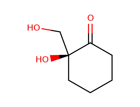 Cyclohexanone, 2-hydroxy-2-(hydroxymethyl)-, (2S)-
