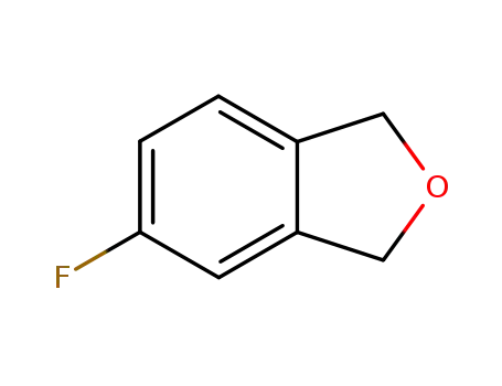 Molecular Structure of 57584-70-0 (Isobenzofuran, 5-fluoro-1,3-dihydro-)