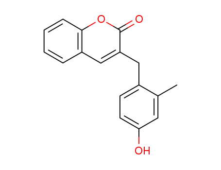 3-(4-Hydroxy-2-methyl-benzyl)-chromen-2-one