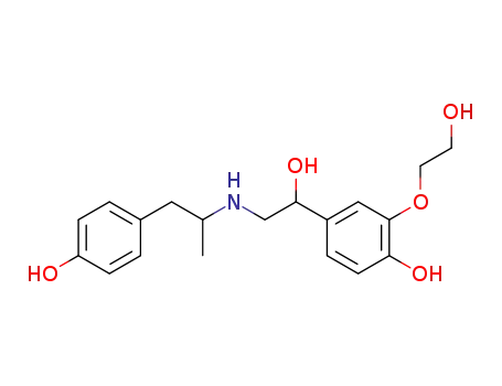 2-(2-Hydroxy-ethoxy)-4-{1-hydroxy-2-[2-(4-hydroxy-phenyl)-1-methyl-ethylamino]-ethyl}-phenol