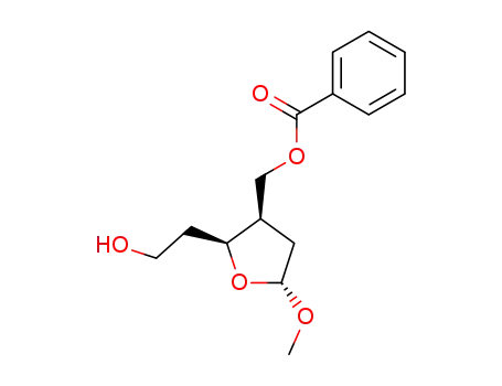 (2S,3R,5R)-3-<(benzoyloxy)methyl>-2-(2-hydroxyethyl)-5-methoxytetrahydrofuran