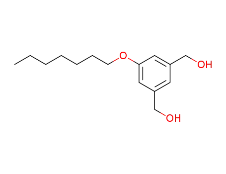 Molecular Structure of 158573-63-8 (1,3-bis(hydroxymethyl)-5-(heptyloxy)benzene)