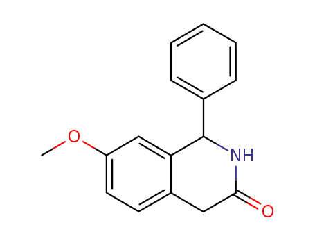 7-Methoxy-1-phenyl-1,4-dihydro-2H-isoquinolin-3-one