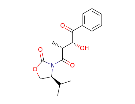 (2'R,3'R,4S)-3-(3'-hydroxy-2'-methyl-4'-oxo-4'-phenylbutyryl)-4-isopropyl-2-oxazolidinone