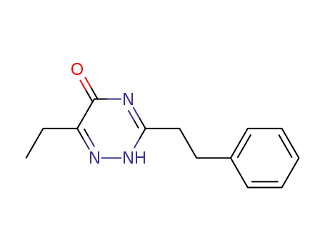 6-ethyl-3-(2-phenylethyl)-1,2,4-triazin-5(2H)-one